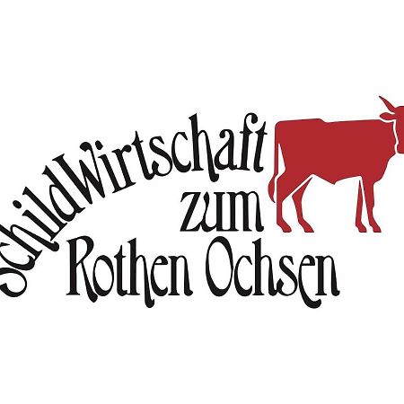 Schildwirtschaft Zum Rothen Ochsen Hotel Laupheim Exterior photo